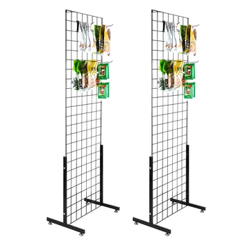 

【US Warehouse】2pcs Bonnlo 5mm Iron Mesh Frame With Base Black