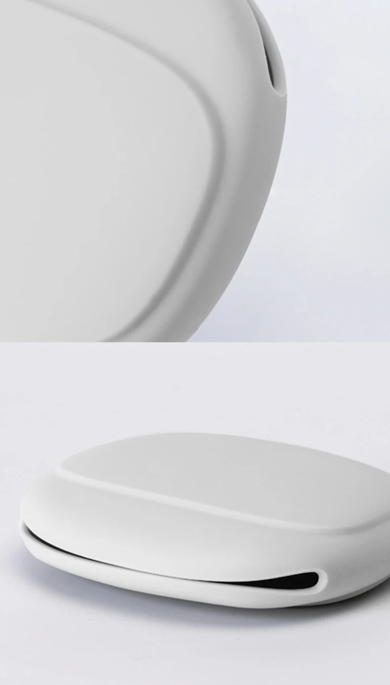 3 Colors Portable Case for Headphones Case Mini Silicone Oval Storage Soft Bag Headset Box for USB Data cable Earphone Case