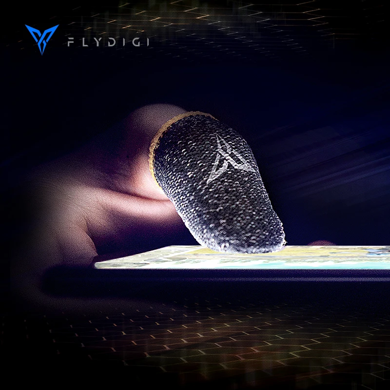 

Flydigi Wasp Feelers 2 Finger Sleeve Sweat-Proof Finger Cover mobile phone tablet PUBG Game Touch Screen Thumb