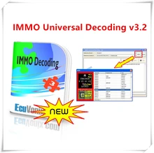 Ecuvonix 3.2 immo decodificação universal, venda quente, v3.2, removedor de immo off + rachadura ilimitada de keygen