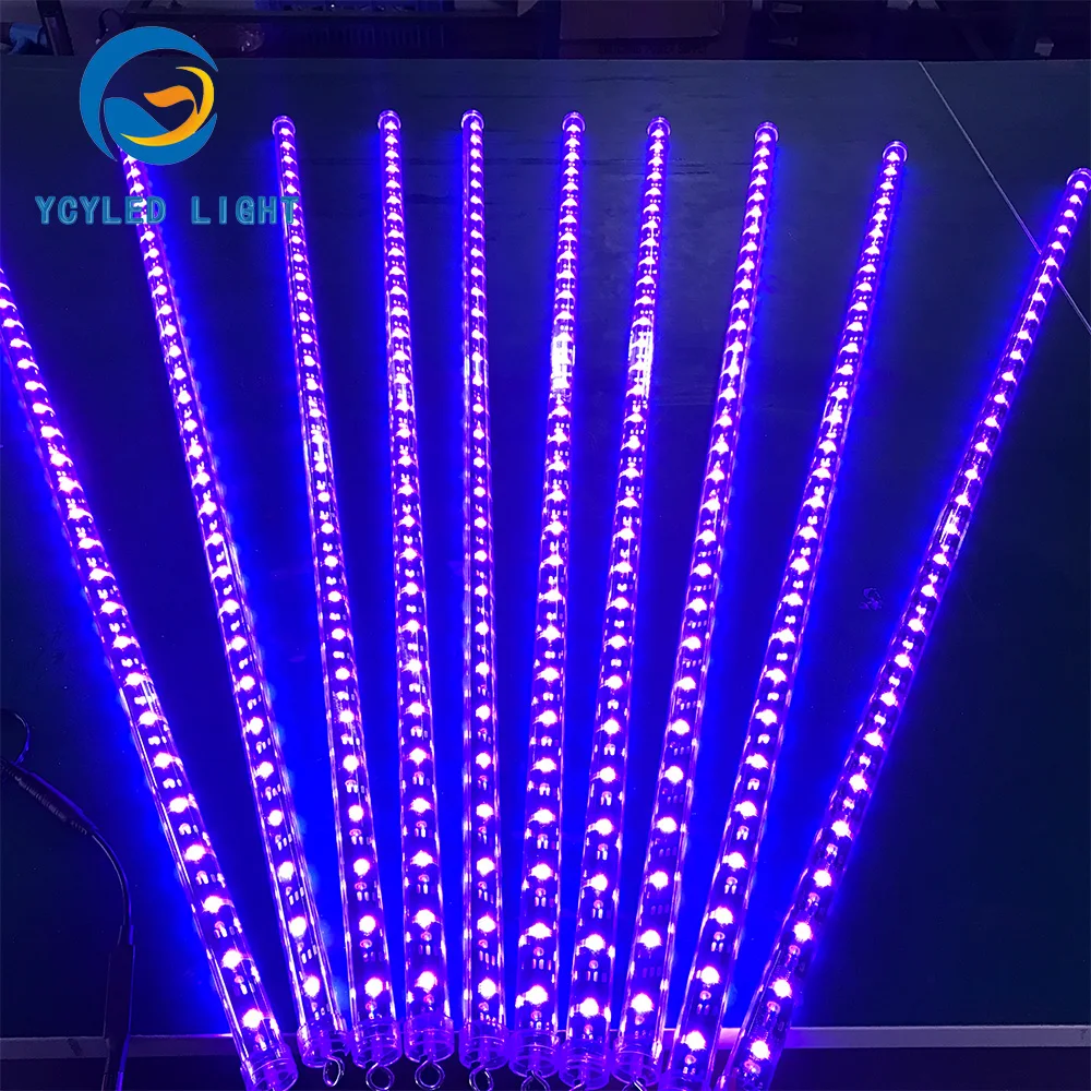 

D30 ws2811 12v 120leds/M individually addressable RGB 3d led pixel tubes adj tubes rgb meteor shower rain nightclub led lights