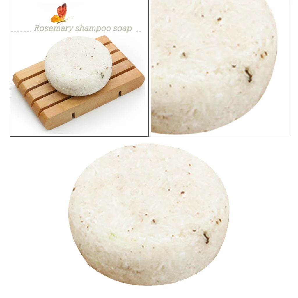 12pcs 100% Organic Shampoo Soap Bar Hair Darkening Plant Essence for Dry Hair 100% Pure Hair Shampoos Hair Care Tool