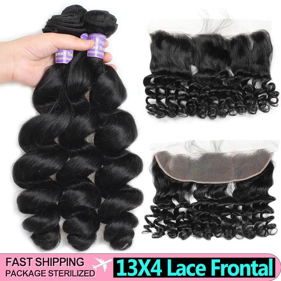 allove loose wave bundles with frontal (2)