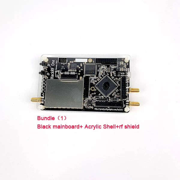 hackrf one01 Hackrf one& Portapack sdr радиоприемник демонстрационная плата Hackrf one с РЧ и Акриловым экраном 1 МГц до 6 МГц материнская плата радиолюбителя - Комплект: hackrf one01