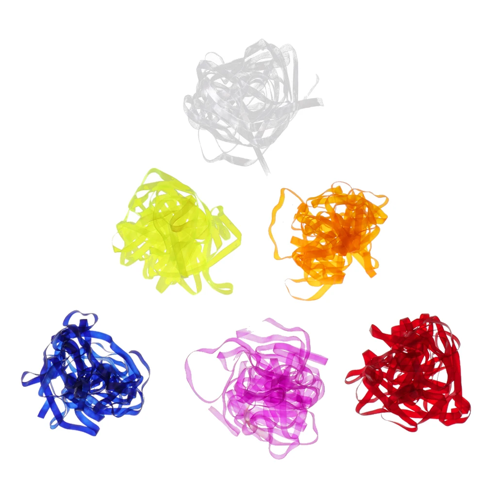 6Pcs 6 Colors Nymph Skin Elastic Scud Back/Nymph Stretch Sink Skin for Fly Tying Fishing Accessories Dropshipping