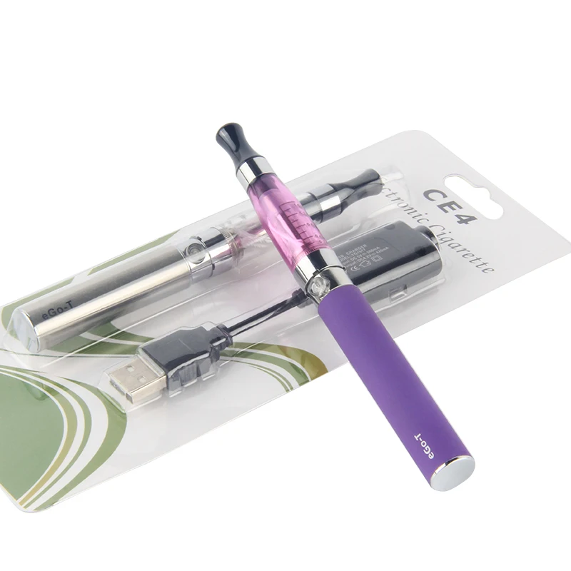 EGo CE4 блистерный комплект распылитель 1 6 мл клиромайзер длинный фитиль eGo T Vape