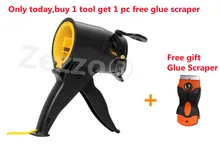 Portable Caulking Gun Manual Insulating Mastic Sealant Corner Seam Filling Tool Silicone Caulk Pressure for Cupboard Home Tools