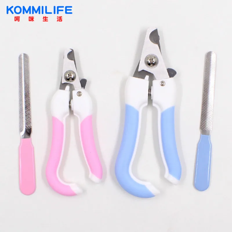 

Professional Stainless Steel Dog Nail Trimmer Pet Nail Clipper Cutter Pet Grooming Tools Set with Beautiful Packaging