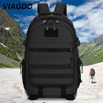 

Field Pack Travel Bag Camping Unisex Outdoors Hiking Cycling Polyester Encrypted Oxford Cloth 6.5cm Durable Lightweight
