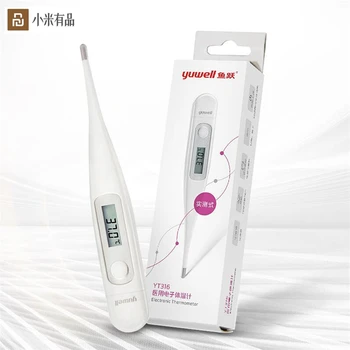 

Youpin Yuwell High Sensitivity LED Medical Electric Thermometer Fever reminder Mouth/Underarm Soft Head Thermometer For Adult Ba