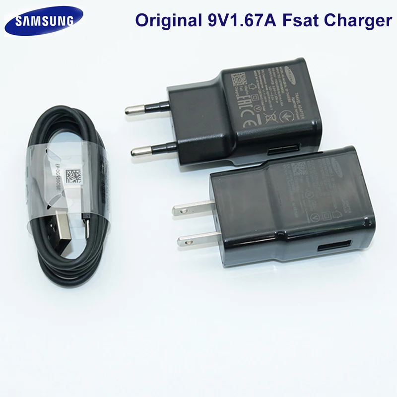 15 Вт samsung USB быстрое зарядное устройство адаптер AFC 3 0 type C кабель для передачи