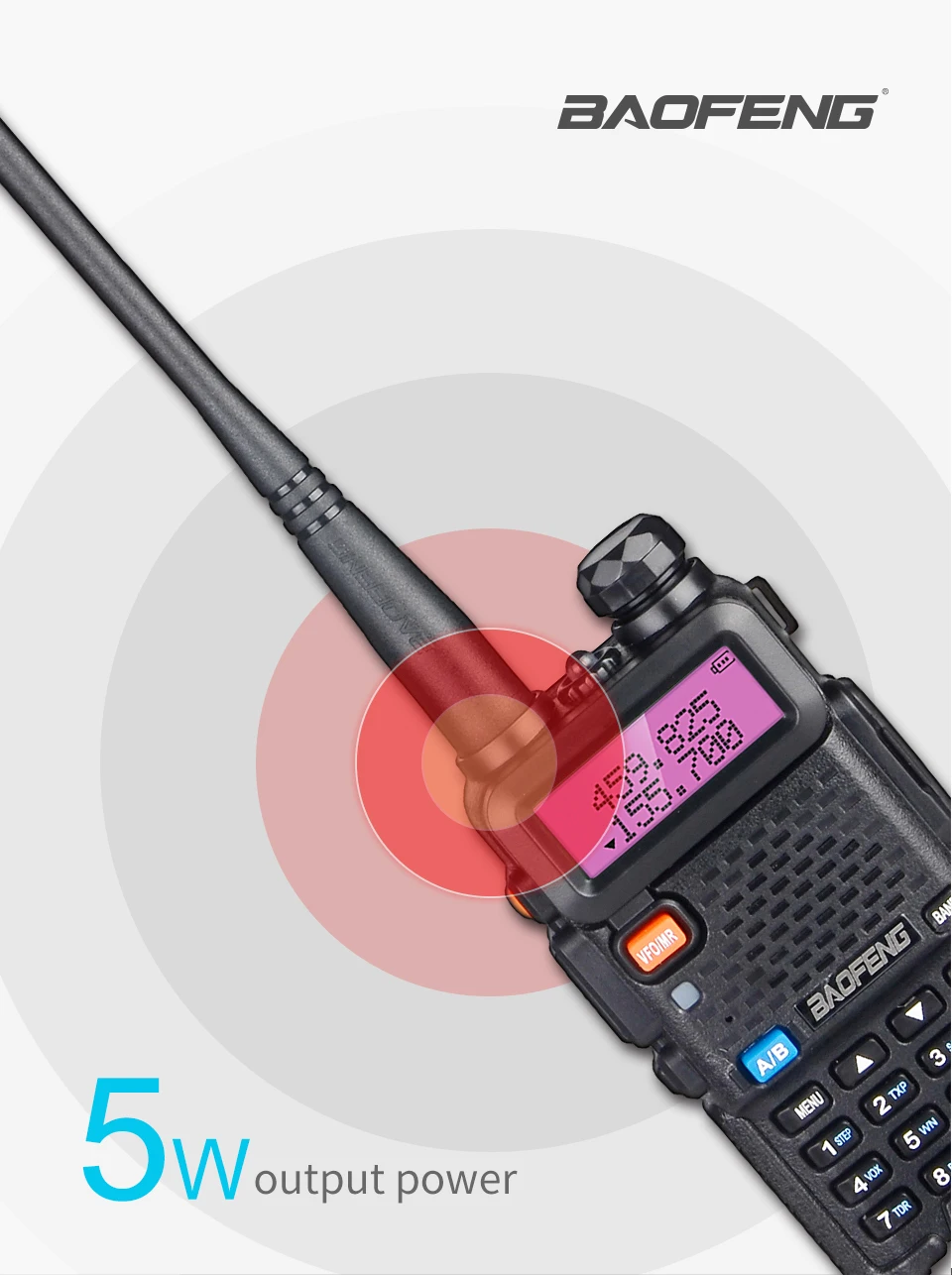 Baofeng UV-5R Walkie Talkie 10 км Двухзонный модуль подключения к хосту радио UHF VHF Baofeng UV5R домофонных двухстороннее радио портативный беспроводной