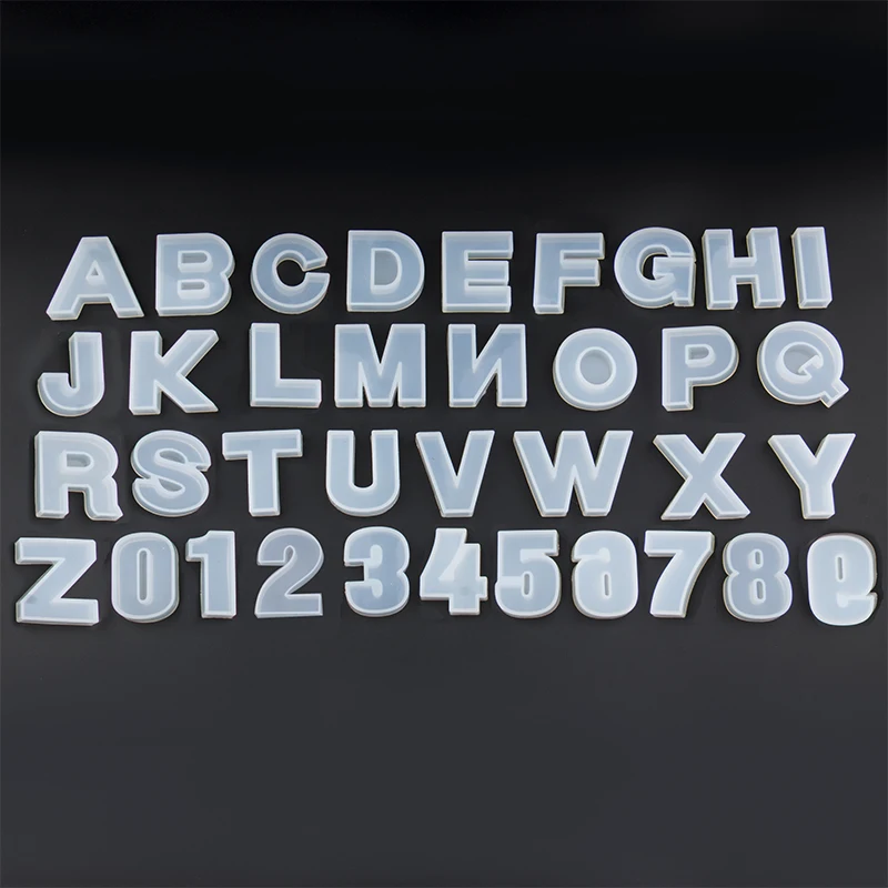 DeryArcle Moule Alphabet Resine, Moule Lettre Silicone pour DeryArcle Moule Alphabet Resine, Moule Lettre Silicone pour