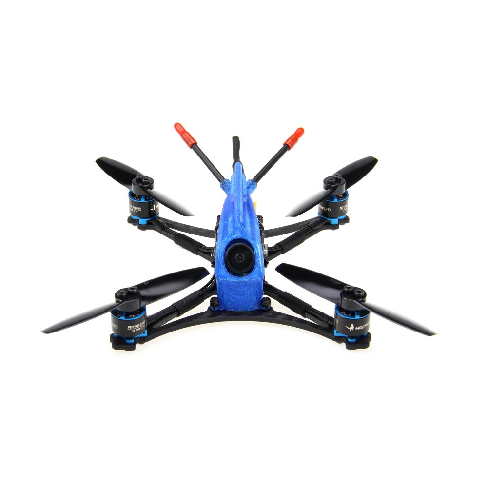 HGLRC Parrot132 5-6S 3 дюймов зубочистка небольшой гоночный Дрон с видом от первого лица с самонастраиваемым устройством с управлением от первого лица без контроллера с CADDX Turbo Eos V2 Камера 1106 мотор FD13A ESC