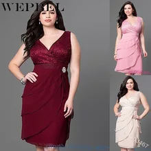 WEPBEL, женское платье большого размера, сексуальное, повседневное, с высокой талией, с оборками, без рукавов, с цветочным рисунком, летнее, S-5XL, мини-платье для девушек