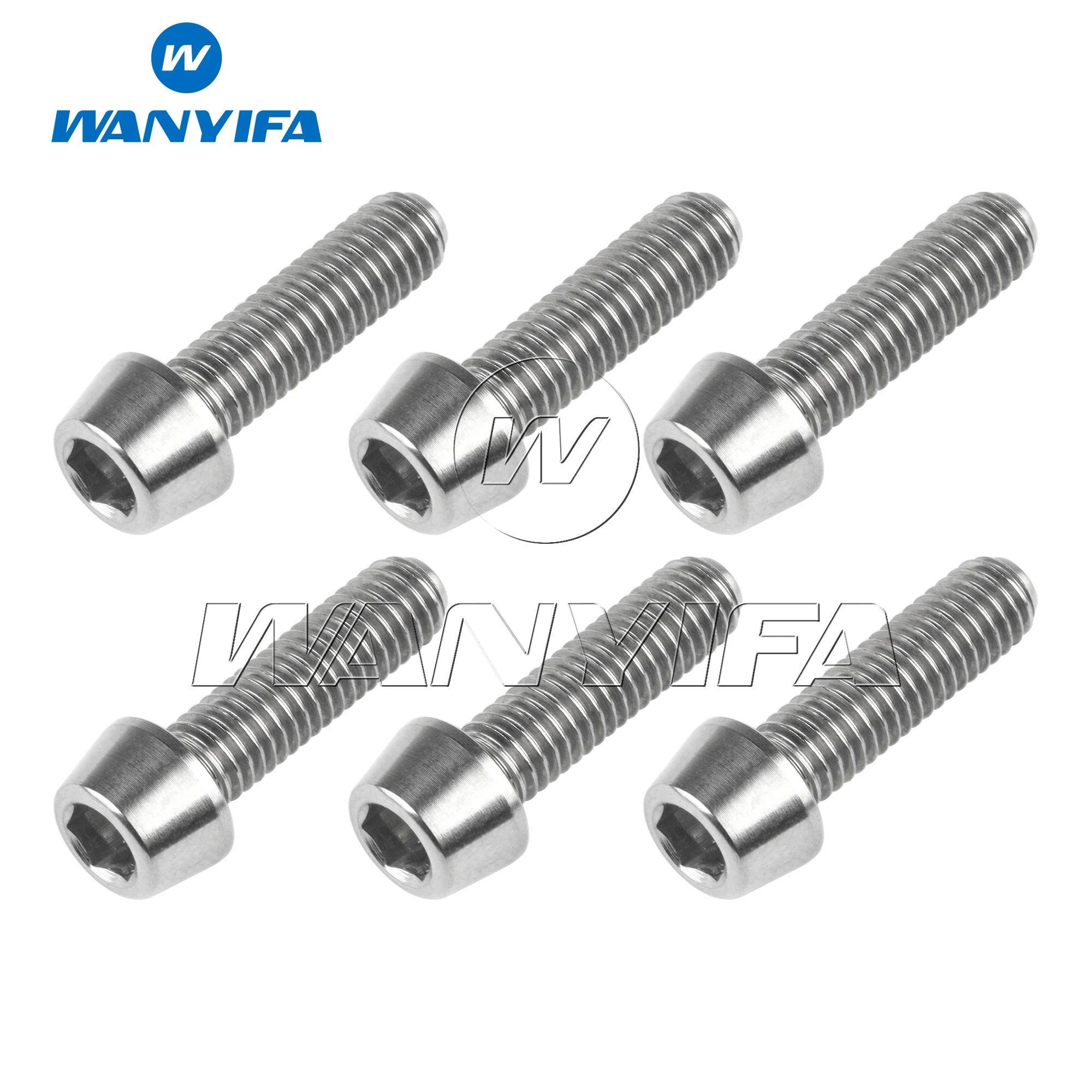 wanyifa parafusos fixos de titanio m5x16 18mm 01