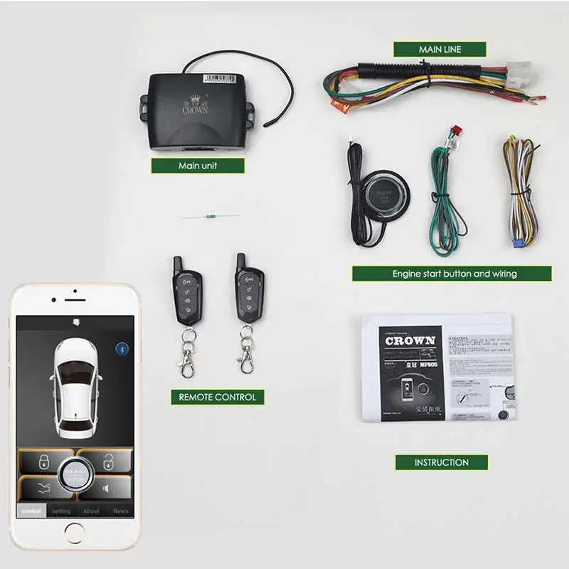 For Hyundai 3 5M Auto Keyless Entry Remote Start For font b Car b font font
