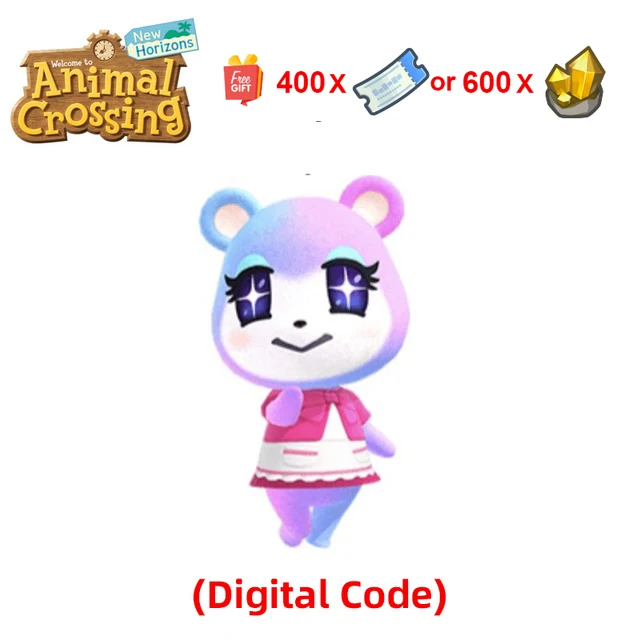 Перекрещивание животных Judy пересечение New Horizons Raymond/Dom/marshal функция Amiibo Card Dodo