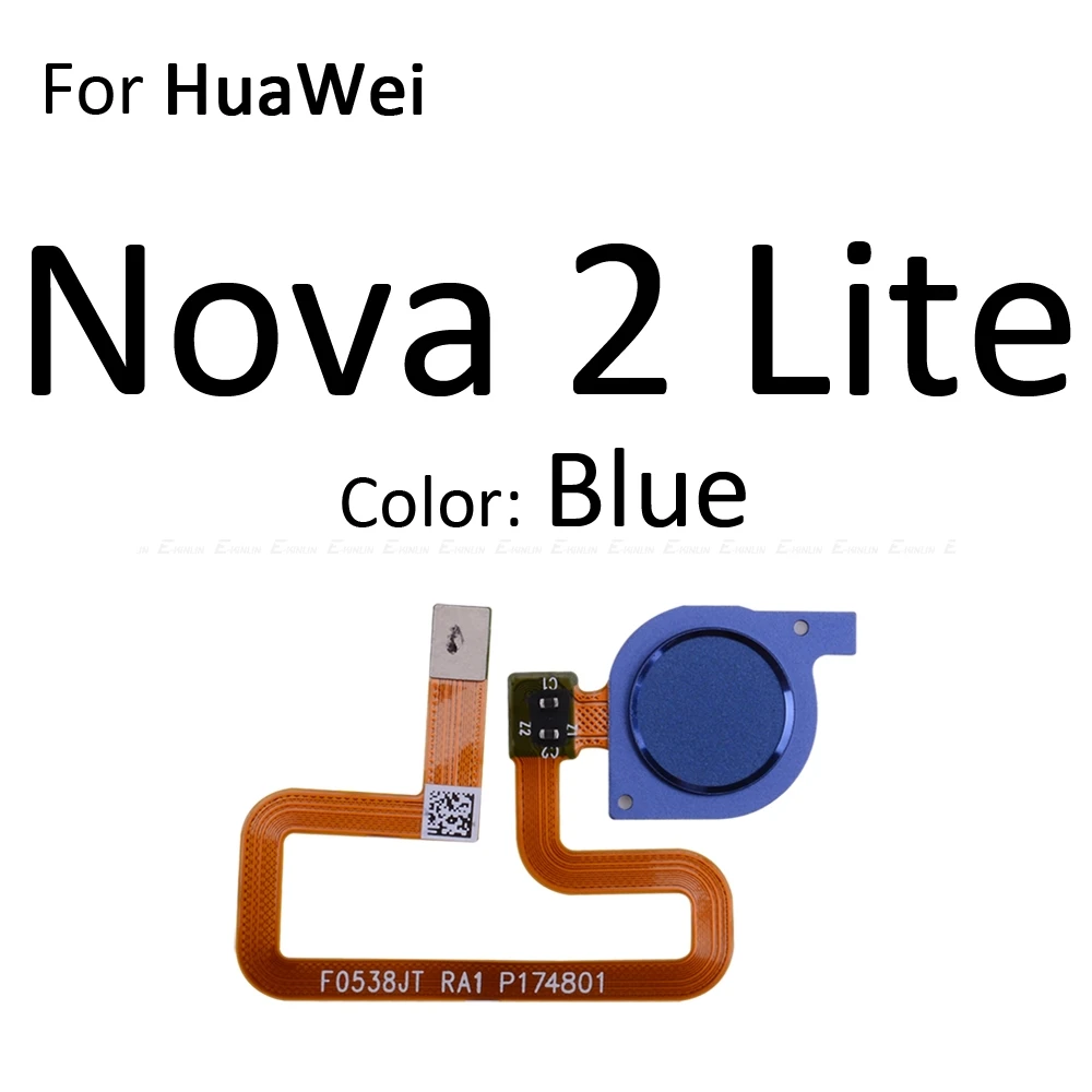 Сенсорный ID отпечатков пальцев Соединительный датчик сканер разъем гибкий кабель для Huawei NOVA 2S 2i 2 Plus LiteBack Кнопка возврата домой