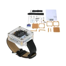 SCM Awesome DIY Kit Электронные часы прозрачный СВЕТОДИОДНЫЙ DIY светодиодный цифровой трубки наручные часы легко собрать в качестве подарка