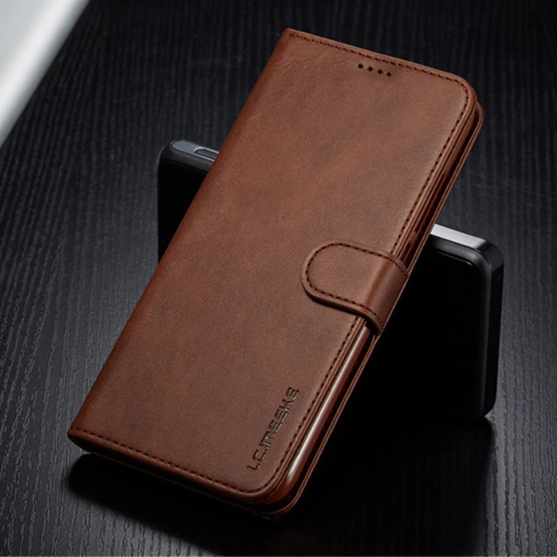 For Samsung Galaxy S10 Case Leather Flip Wallet Cover For Galaxy S6 S7 S8 S9 S10 S10E Note 8 9 10 Plus S6 Edge S7 Edge S10 5G
