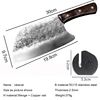 Handmade Forged Stainless Steel Kitchen Knife Chinese Knife Meat Cleaver Vegetable Chopper Knife Kitchen Cutter Tool ► Photo 2/6