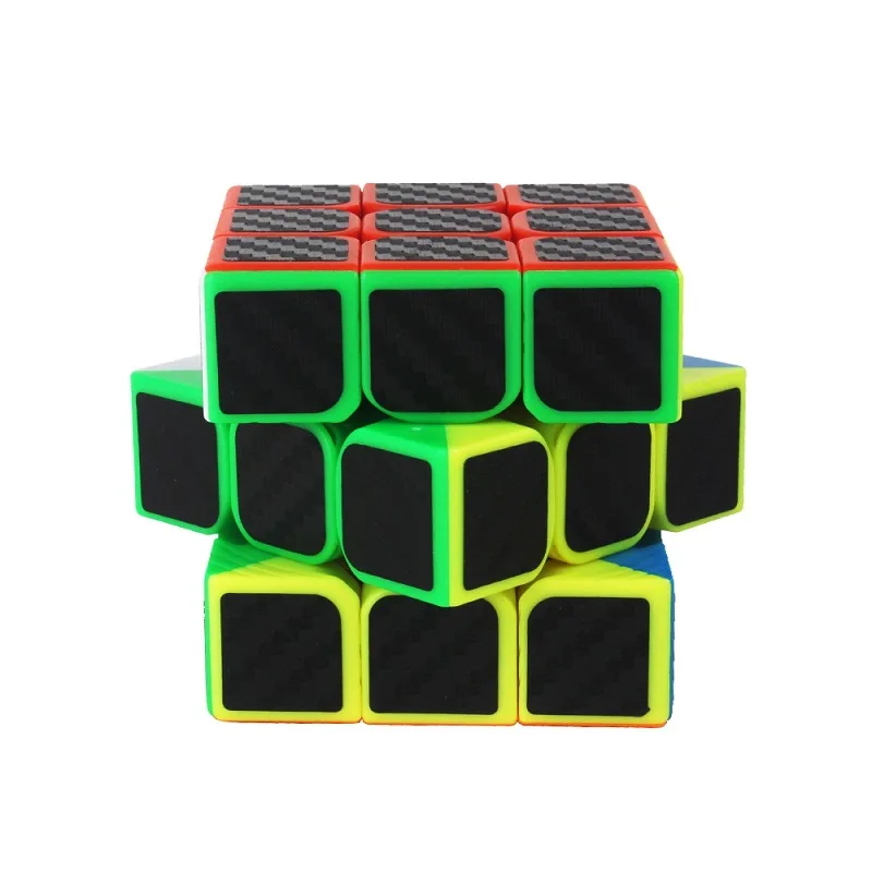 Профессиональная наклейка YUXIN из углеродного волокна 3x3x3 волшебный куб
