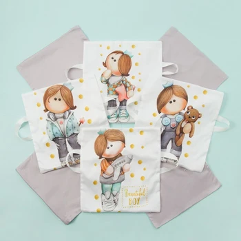 

Pillowcase set Baby I "Prince Tim" col. white / gray 35 * 35 cm-8 pieces, satin 4667498