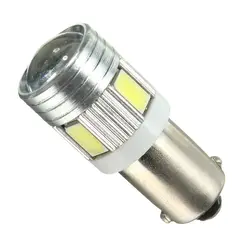 1 шт 5730 5630 T4W BA9S 120LM 1,2 W 6 SMD авто светодиодный супер белый интерьер сбоку хвост клина свет лампы 6000 K-6500 K DC12V