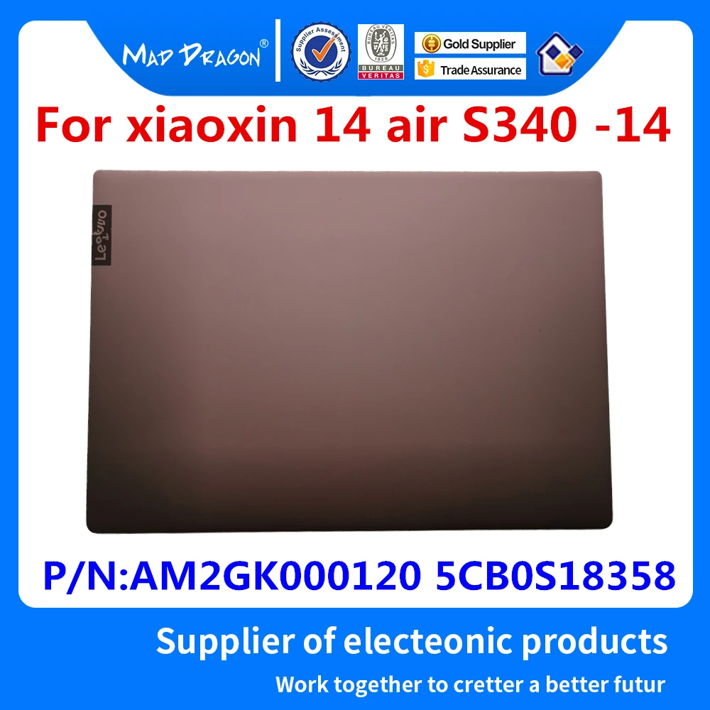 

NEW LCD Rear Lid Back LCD Top Cover Pink A shell For Lenovo 2019 xiaoxin 14 air S340 -14 S340-14API IWL AM2GK000120 5CB0S18358