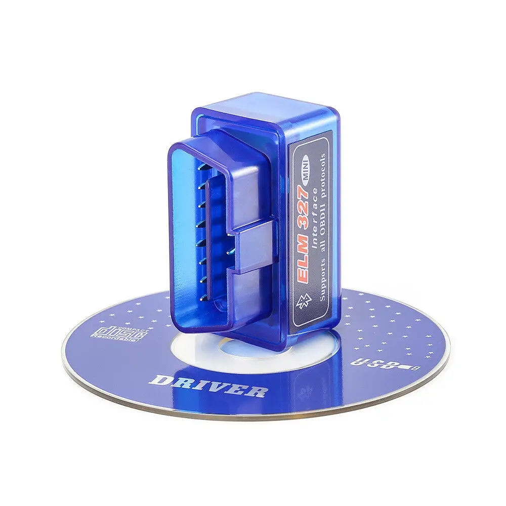 TOSPRA V2.1 ELM327 OBD2 сканер ELM 327 OBD диагностический интерфейс Bluetooth для Android/PC|Кабели и