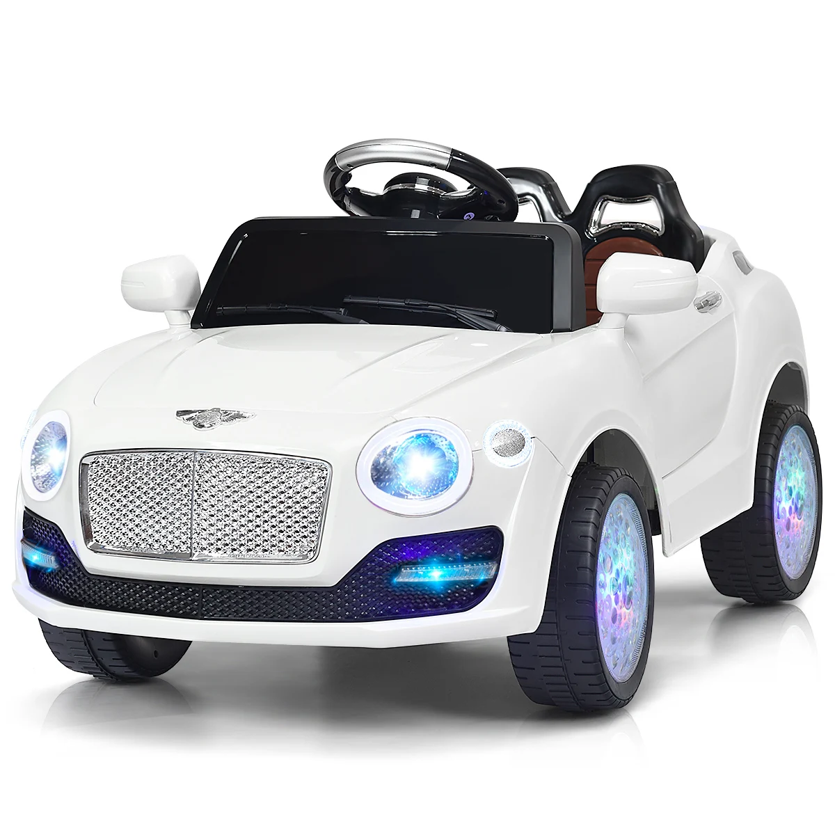 

6V Kids Ride On Car Battery Powered RC Remote Control & Doors Christmas Gift New