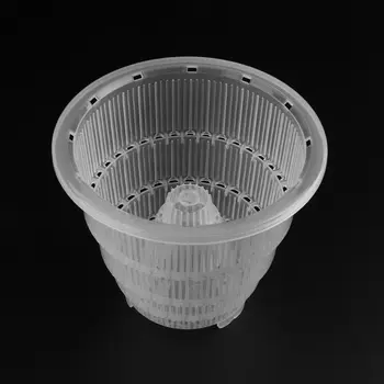 

Mesh Pot Plastic Clear Orchid Flower Container Planter Home Gardening Decoration