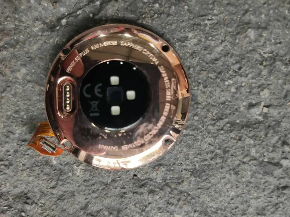 Задняя крышка для Garmin Fenix 5S PLUS Золотой корпус GPS часов Запасная часть|ЖК-экраны и