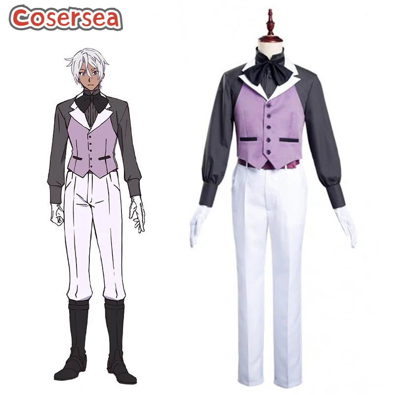 

Cosersea The Case Study of Vanitas Noe Cosplay Costume Vanitas no Carte Women Halloween Uniform Outfit Full Set