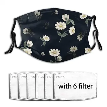 

Anti-Pollution Floral Ditsy Flowers Mask Anti-Dust Mouth Face Mask Protective Mouth Cover Masks Reusable Breathable