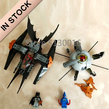 

In stock 07109 Batman Brother Eye Takedown Super Hero 302Pcs Building Blocks Compatible with 76111 DC Bricks
