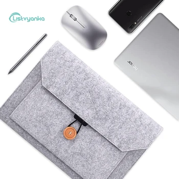 

Cable Bag Felt Storage Bag Laptop Organizer Case Power Bank Case Gadget Organizer Office Travel Accessories Storage Liner Bag