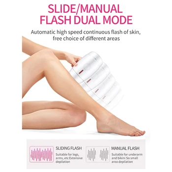 

Hair Removal Photon Removal IPL Permanent Laser Beauty Machine Female Hair Machine Facial Body Hair Removal Inhibit Hair Growth