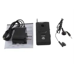 Черный ABS полный диапазон беспроводной сотовый телефон детектор сигнала анти-детектор шпиона CC308 US Plug WiFi RF GSM лазерное устройство 93*48*17 мм