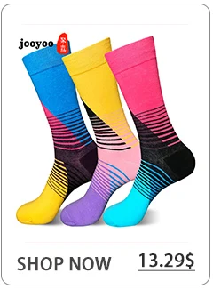 Новые мужские носки осень и зима хлопок Красочные Теплые Модные мужские Jooyoo