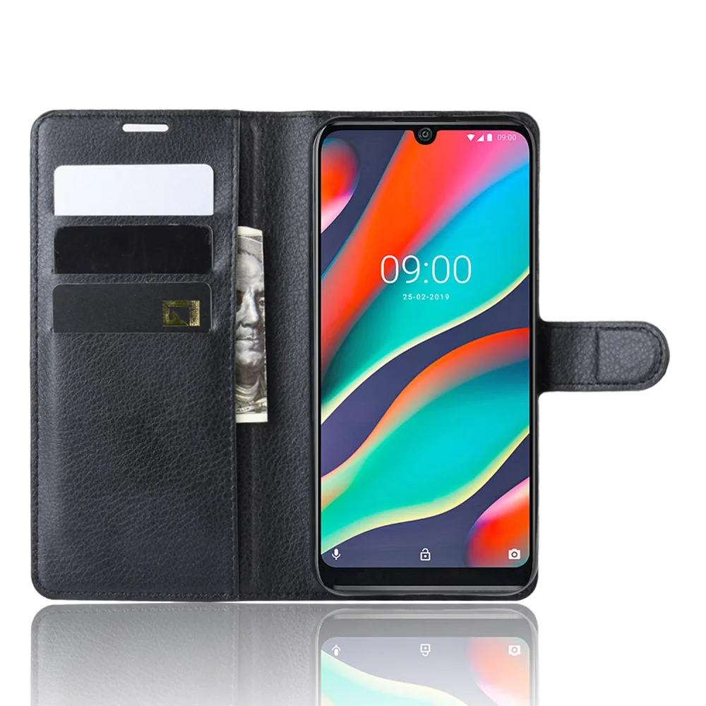 Кожаный чехол wiko view 3 PRO белый розовый коричневый черный зеленый красный