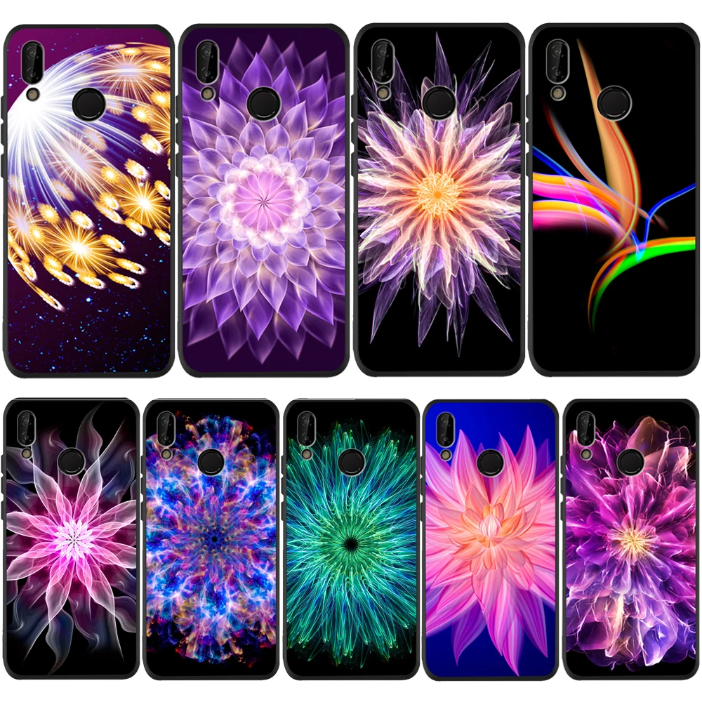 

Noctilucent colour For Huawei p20 Pro P20 Lite P30 P9 P8 P10 Honor 8X 9X 10 20i Cover Etui Funda Capa Shell Capinha Pattern Case