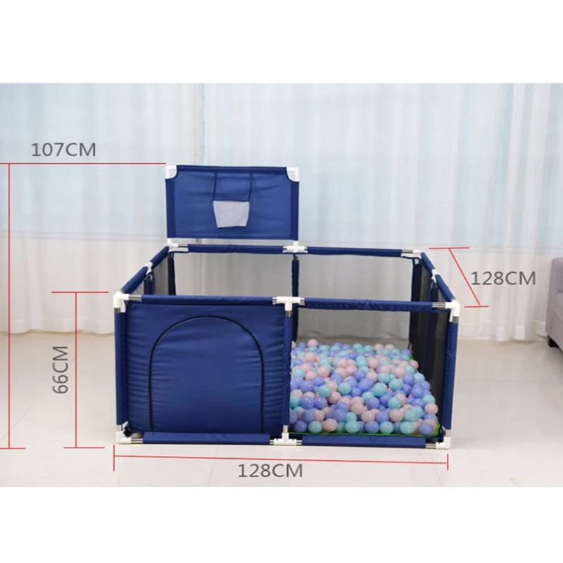 Big Children Playpen Kids Safety Barrier Baby Playpen For Child Pool Balls Newborn Fence Playpen For Baby Pool