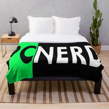 

Pc Nerd Throw Blanket Soft Sherpa Blanket Bed Sheet Single Knee Blanket Office Nap Blanket