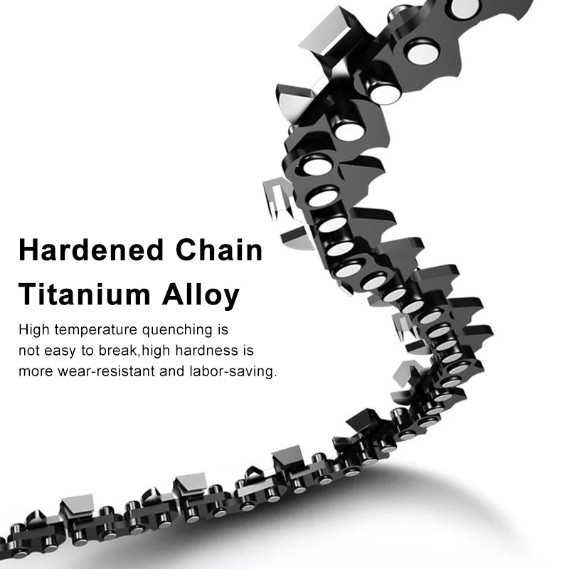 4 In/6 Inch Chain And Guide Plate Set For Mini Chainsaw Replacement Cordless Ele
