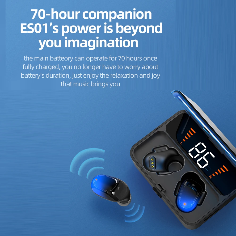 Беспроводные наушники Bluetooth 5,0 наушники настоящие стерео наушники IPX5 водонепроницаемая Спортивная гарнитура с HD микрофоном для Xiaomi samsung