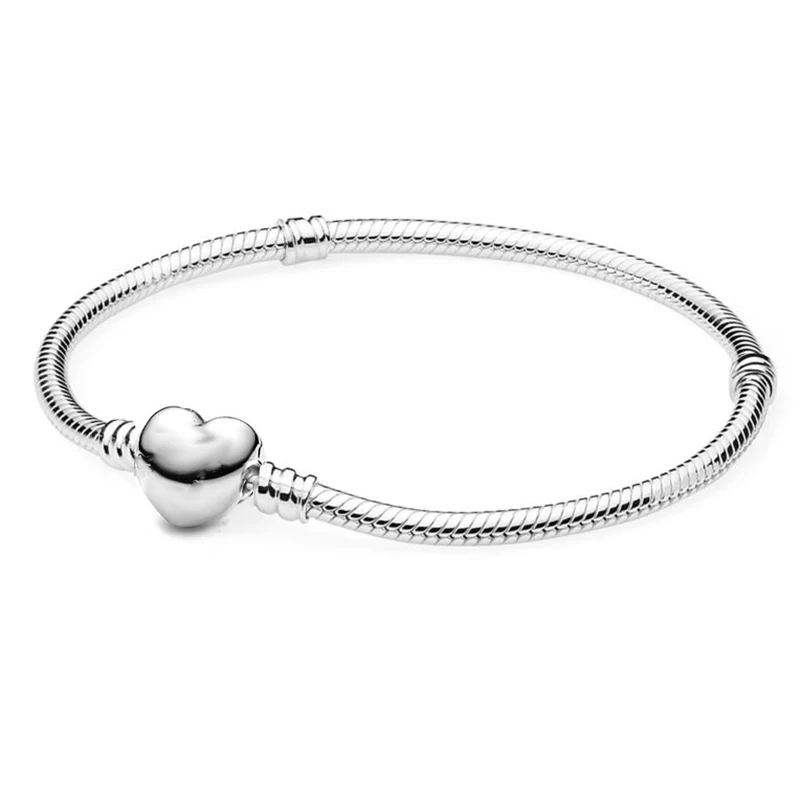 Pulseira, серебряные браслеты с подвесками для женщин, с застежкой-омаром, змеиная цепочка, брендовые браслеты и браслеты для женщин, для влюбленных, изготовление ювелирных изделий