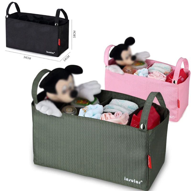 Baby Stroller Organizer Stroller Bag Baby Carriage Pram Buggy Cart Bottle Bag Car Bag Baby Diaper bag Cup Holder Stroller
