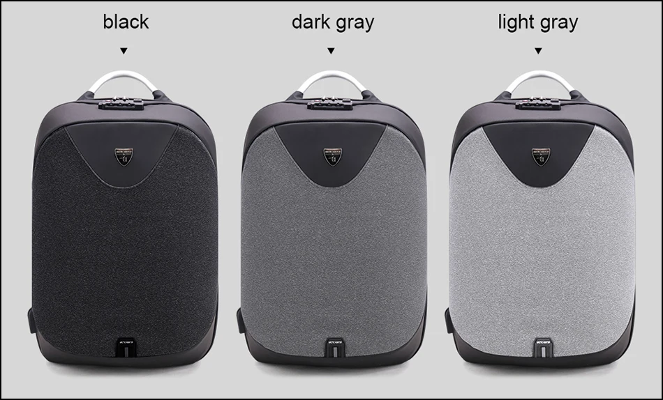 Arctic Hunter Anti-theft 15,6 мужская сумка для ноутбука школьный рюкзак с паролем водонепроницаемый Повседневный Бизнес Путешествия мужские рюкзаки